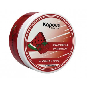 Kapous Скраб сахарный Клубника и Арбуз, 200 мл
