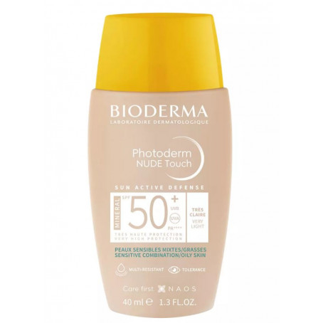 Bioderma Солнцезащитный флюид с тоном SPF 50+, 40 мл 