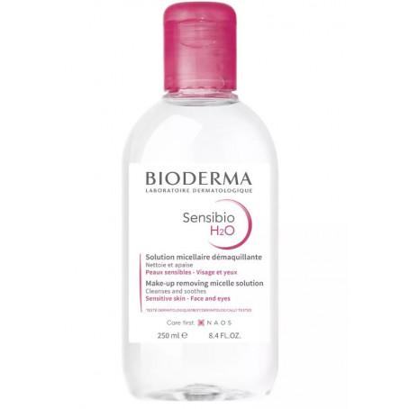 Bioderma Sensibio Н2О  очищающая мицеллярная вода 250 мл