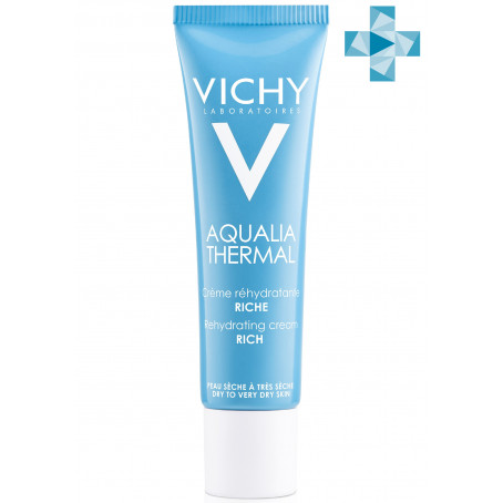 Vichy AQUALIA THERMAL Крем увлажняющий насыщенный для сухой и очень сухой кожи, 30 мл