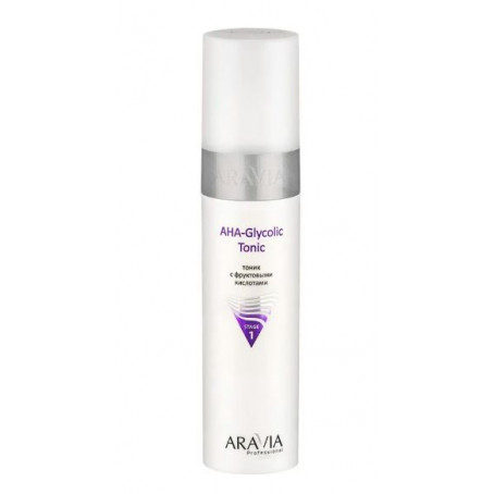 Aravia Тоник с фруктовыми кислотами AHA - Glycolic Tonic, 250 мл