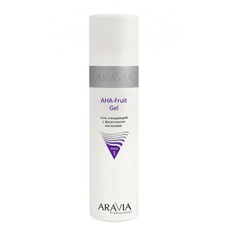 Aravia Гель очищающий с фруктовыми кислотами AHA - Fruit Gel, 250 мл
