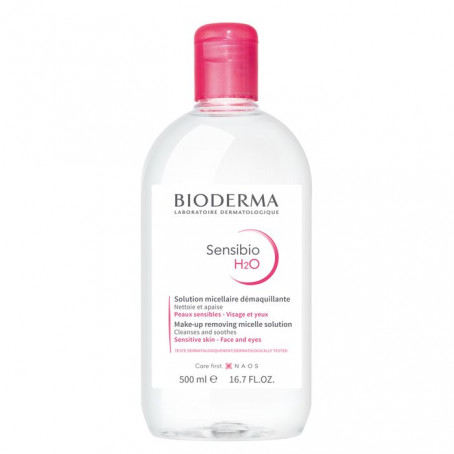 Bioderma Вода мицеллярная Sensibio Н2О, 500 мл
