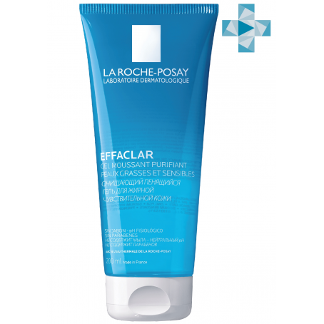 La roche posay  EFFACLAR очищающий пенящийся гель, 200 мл