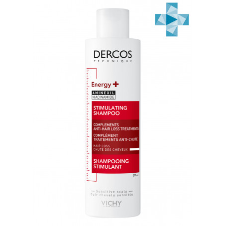 Vichy DERCOS Energy+ Шампунь против выпадения волос, 200 мл