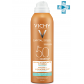Vichy Capital Ideal Soleil Увлажняющий спрей-вуаль SPF50 200 мл 