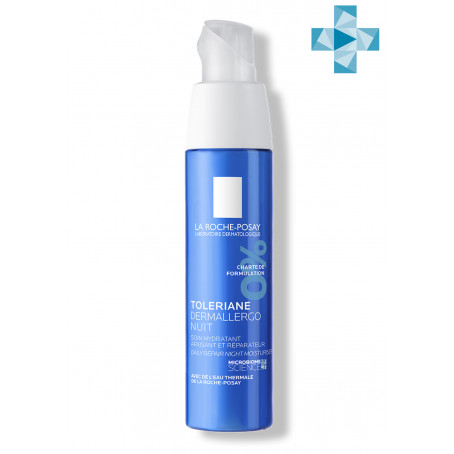 La roche posay TOLERIANE DERMALLERGO ночной интенсивный успокаивающий уход, 40 мл