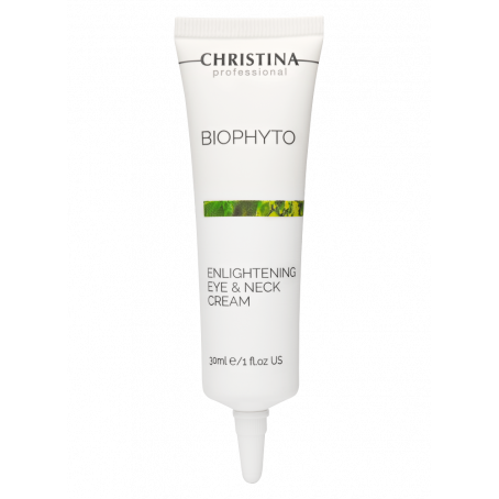 Christina bio phyto enlightening eye and neck cream  - осветляющий крем для кожи вокруг глаз и шеи, 30 мл