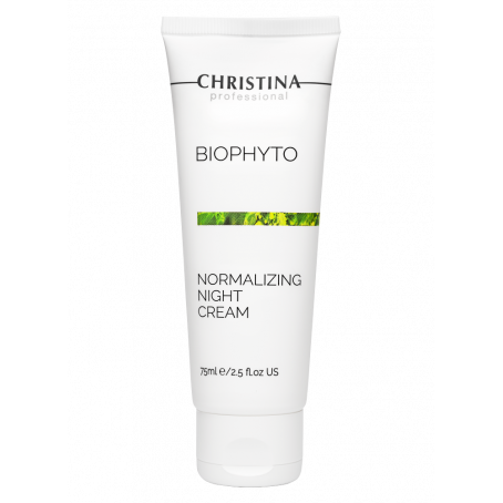 Christina bio phyto normalizing night cream нормализующий ночной крем, 75 мл