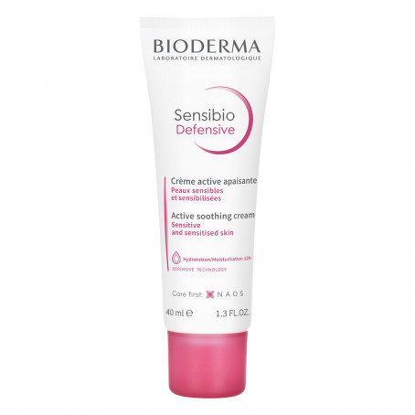Bioderma Sensibio Defensive Крем легкий для чувствительной кожи, 40 мл