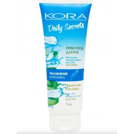 KORA Daily Secrets Крем-уход для рук Увлажнение, 75 мл