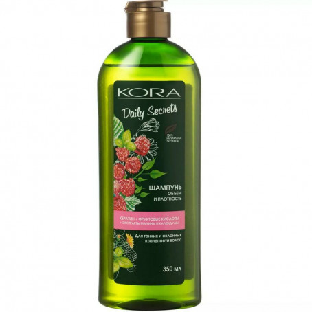 KORA Daily Secrets Шампунь Объем и Плотность, 350 мл