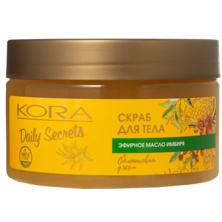 KORA Daily Secrets Скраб для тела Облепиховый джем, 250 мл