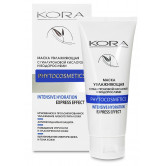 Кора Крем-маска увлажняющая с гиалуроновой кислотой и водорослями, 75 мл