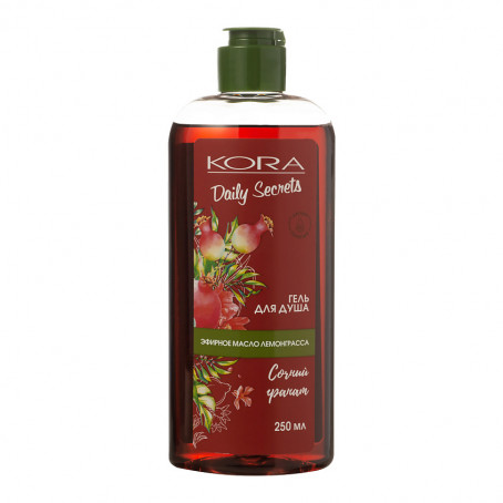 KORA Daily Secrets Гель для душа Сочный гранат, 250 мл
