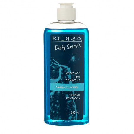 KORA Daily Secrets Мужской гель для душа Энергия космоса, 250 мл