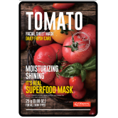 Dermal Маска для лица тканевая ТОМАТ It's Real Superfood Mask TOMATO, 25 мл