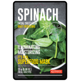 Dermal Маска для лица тканевая ШПИНАТ It's Real Superfood Mask SPINACH, 25 мл