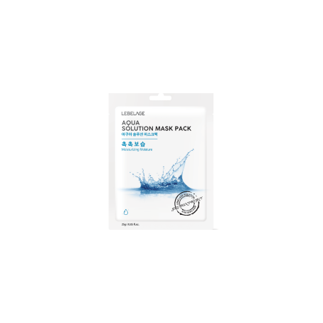 Lebelage Маска для лица тканевая МОРСКАЯ ВОДА Aqua Solution Mask Pack, 25 г
