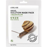 Lebelage Маска для лица тканевая МУЦИН УЛИТКИ Snail Solution Mask Pack, 25 г
