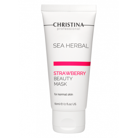 Christina Маска красоты на основе морских трав для нормальной кожи «Клубника» Sea Herbal Beauty Mask, 60 мл