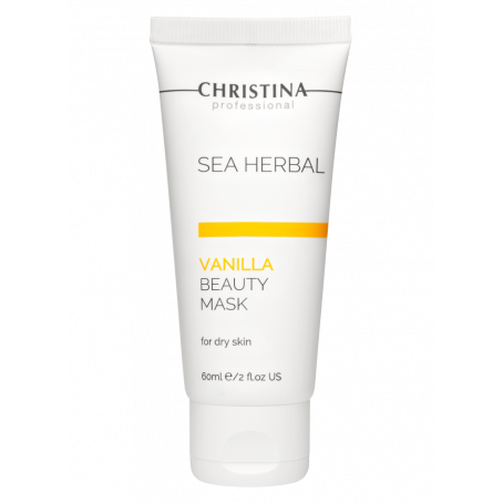 Christina Маска красоты на основе морских трав для сухой кожи «Ваниль» Sea Herbal Beauty Mask Vanilla, 60 мл