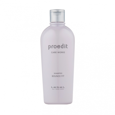 Lebel Шампунь для волос PROEDIT SHAMPOO BOUNCE FIT, 300 мл