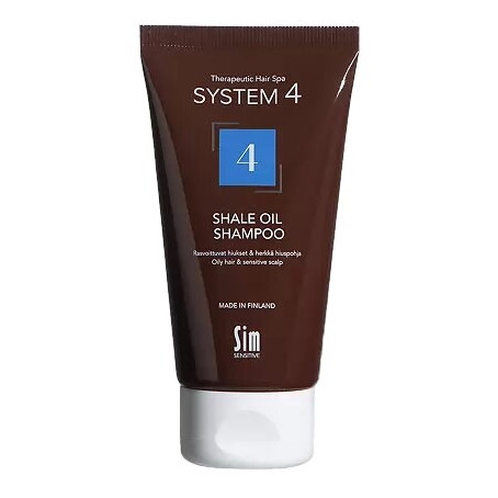 Sim Sensitive System 4 Shale Oil Shampoo Терапевтический шампунь №4, 75 мл