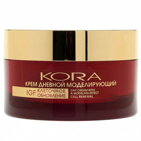 Kora Premium line Крем дневной моделирующий IGF клеточное обновление, 50 мл