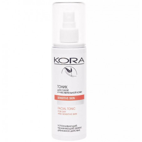 Кора Тоник для сухой и чувствительной кожи лица, 150 мл
