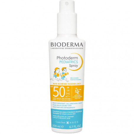 Bioderma Солнцезащитный детский спрей Pediatrics SPF 50+ 200 мл