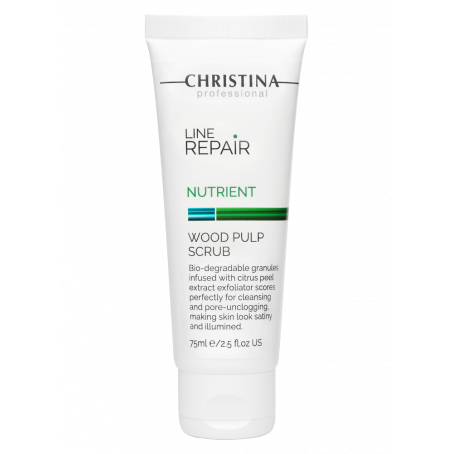 Christina Line Repair Nutrient Wood Pulp Scrub Скраб с частицами коры цитрусовых, 75 мл