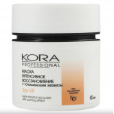 KORA PROFESSIONAL Маска интенсивное восстановление с успокаивающим эффектом, 50 мл