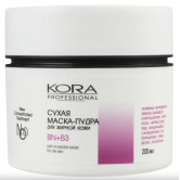 KORA PROFESSIONAL Сухая маска-пудра для жирной кожи, 200 мл