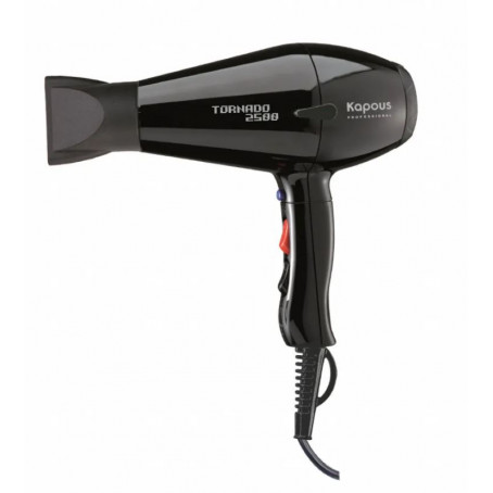 Kapous Профессиональный фен «Tornado 2500», черный