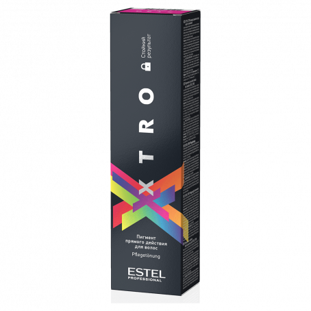Estel Пигмент прямого действия для волос XTRO Black, 100 мл