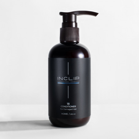 Inclip Кондиционер для реконструкции поврежденных волос с кератином №18, 250 мл 