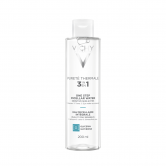 Vichy PURETE THERMALE Мицеллярная вода универсальная 3 в 1 для чувствительной кожи лица и вокруг глаз, 200 мл