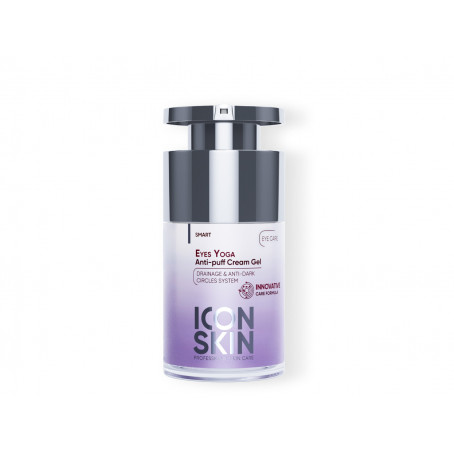 ICON SKIN Крем-гель для кожи вокруг глаз от отеков Eyes Yoga, 20 мл 