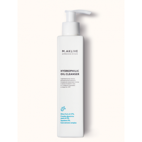 M.AKLIVE Гидрофильное масло для дополнительного очищения HydrophIlic Oil Cleanser, 200 мл