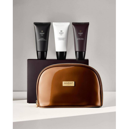 HADAT COSMETICS Набор для волос Hydro Silk Hair Set: шампунь, кондиционер и маска, 70+70+70 мл