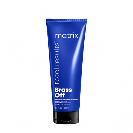 Matrix Total Results Brass Off Маска для нейтрализации желтизны, 200 мл