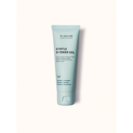 M.AKLIVE Гель для мягкого очищения Gentle Shower Gel, 50 мл