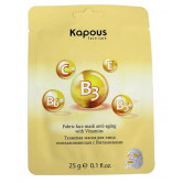 Kapous Тканевая маска для лица омолаживающая с Витаминами, 25 г