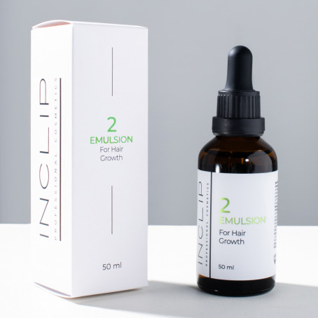 Inclip Кислородная эмульсия для роста волос №2, 50 мл