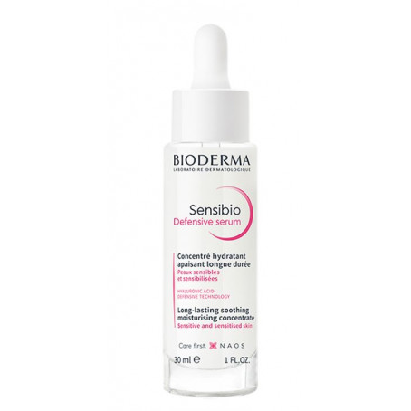 Bioderma  Cыворотка для чувствительной кожи  Sensibio Defensive serum, 30 мл