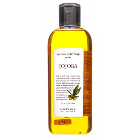Lebel Шампунь Увлажняющий для волос Jojoba, 240 мл