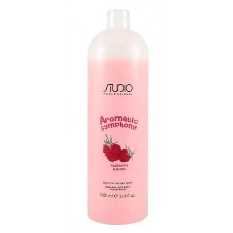 Kapous Бальзам для всех типов волос Малина, 1000 мл