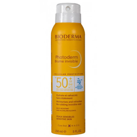 Bioderma Photoderm Спрей-вуаль SPF 50+ Invisible, 150 мл