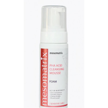 Mesomatrix Пенка очищающая PHA ACID CLEANSING MOUSSE, 180 мл